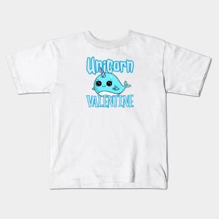 Unicorn valentine Kids T-Shirt